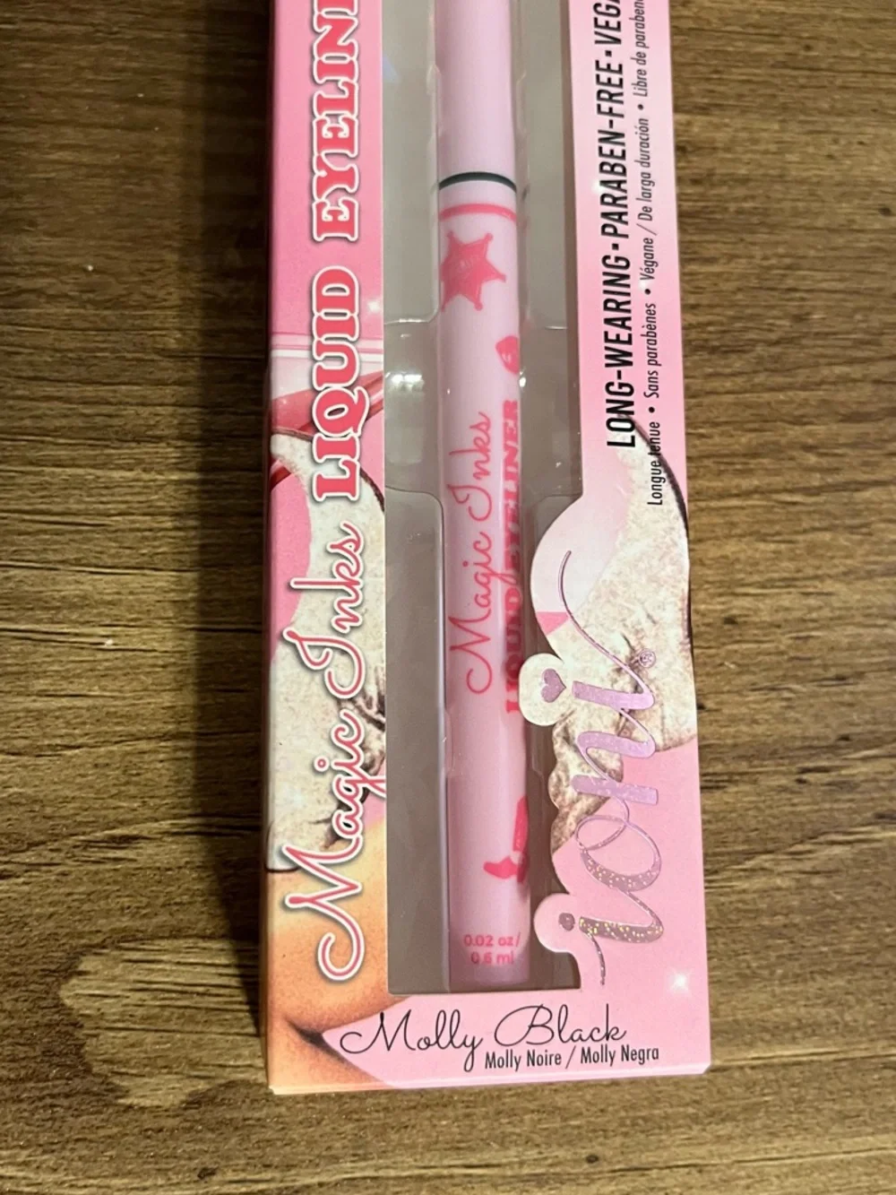 Ioni Pink Cowgirl Magic Inks Liquid Eyeliner Molly Black Long Wear Vegan Western